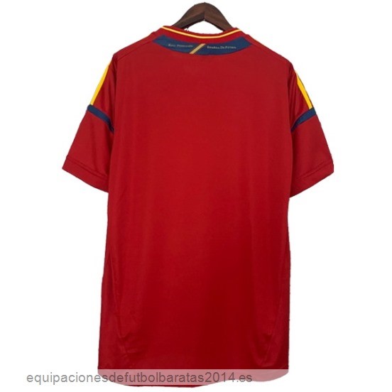 Nuevo 1ª Camiseta Espana Retro 2012 Rojo Baratas